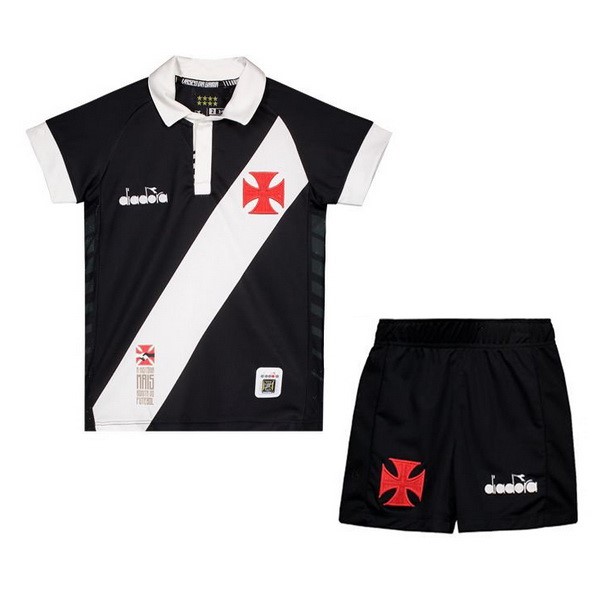 Camiseta Vasco da Gama Diadora Replica Primera Ropa Niño 2019/20 Negro